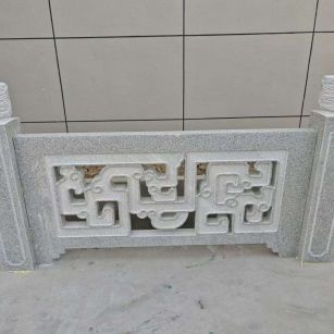 丽水芝麻白河道栏杆 桥栏杆