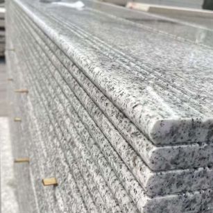 丽水芝麻白楼梯踏步 花岗岩楼梯板材