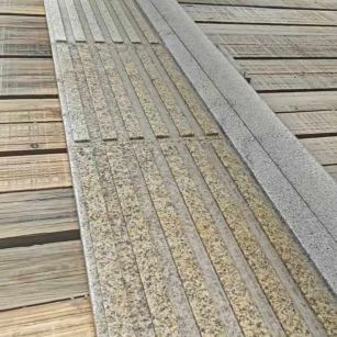 丽水黄金麻盲道石 盲条