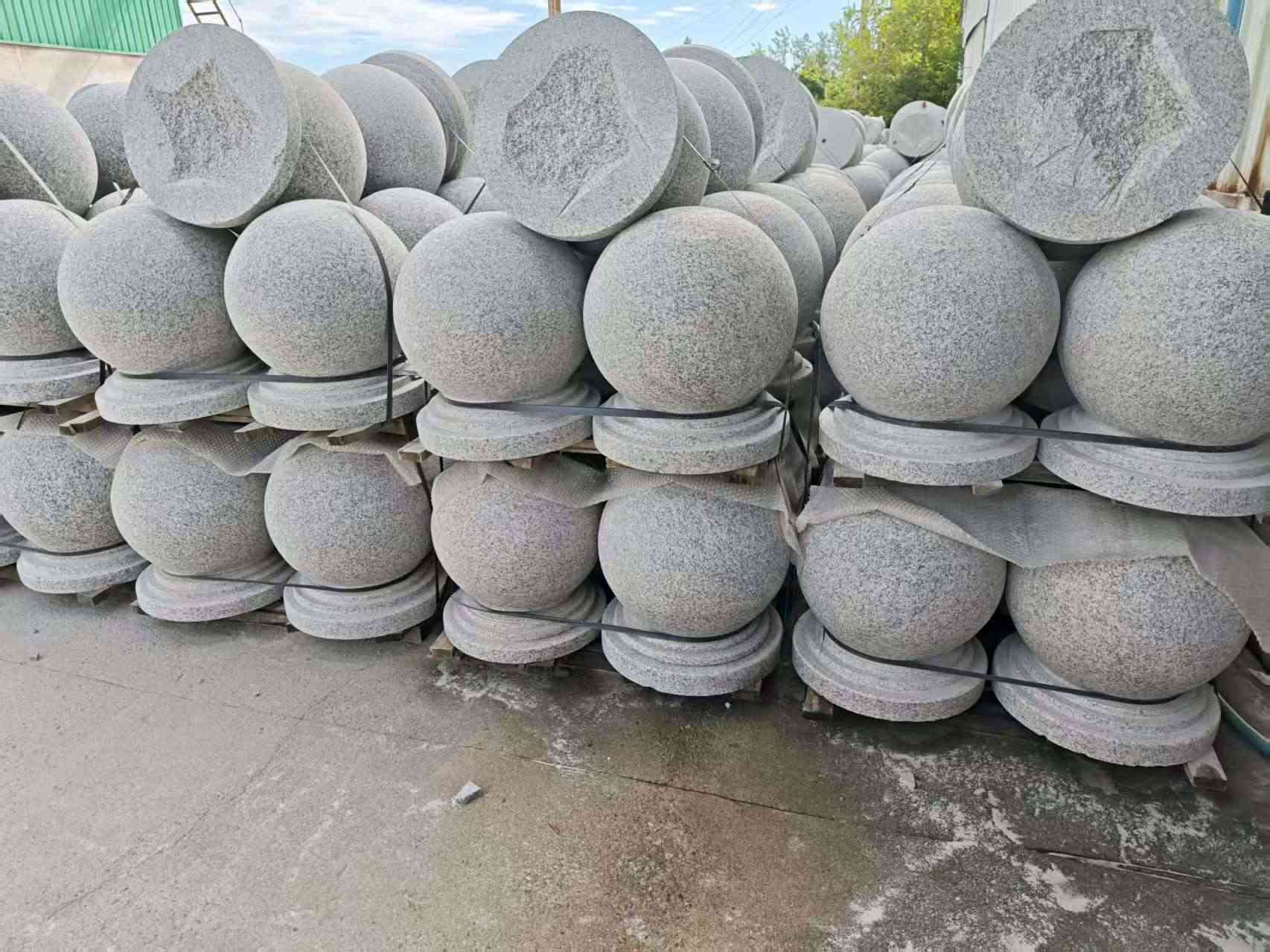 丽水圆球石球挡车球