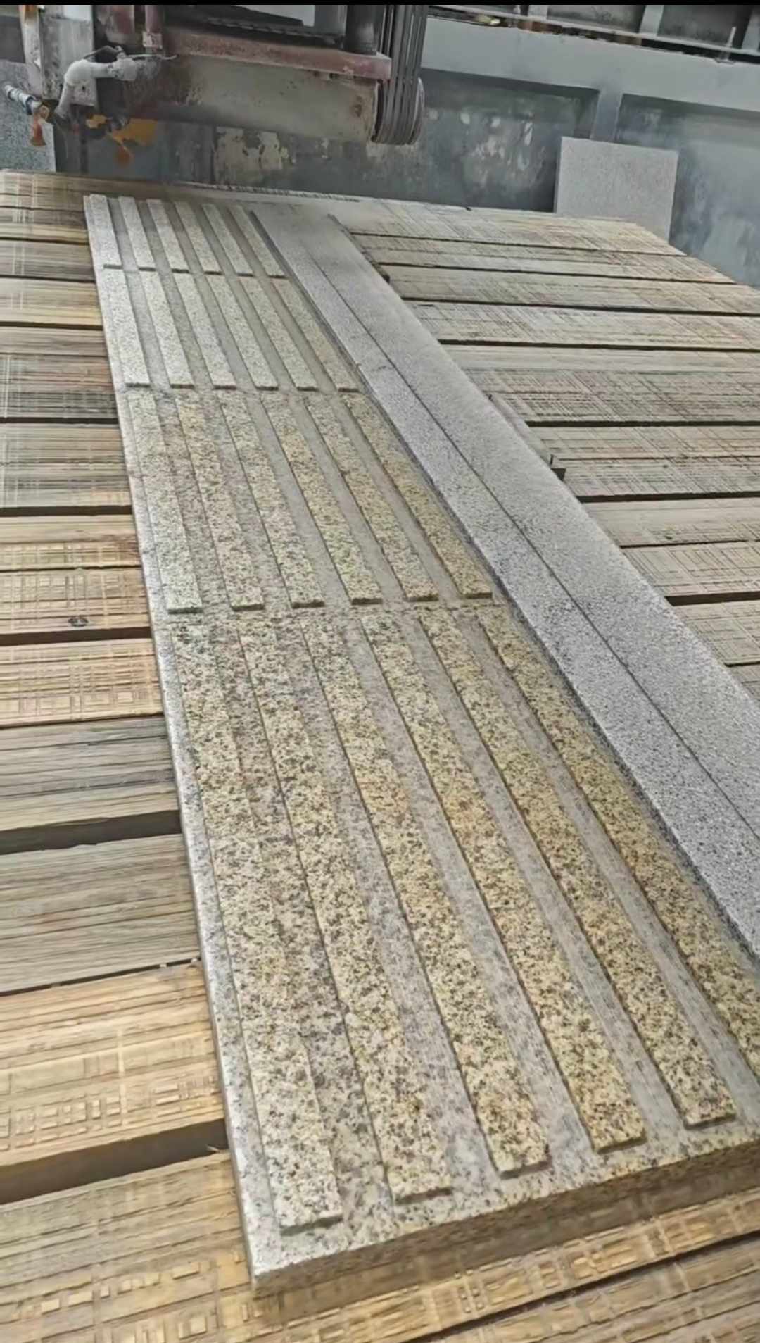 丽水黄金麻盲道石 盲条